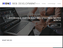 Tablet Screenshot of ikonz.com
